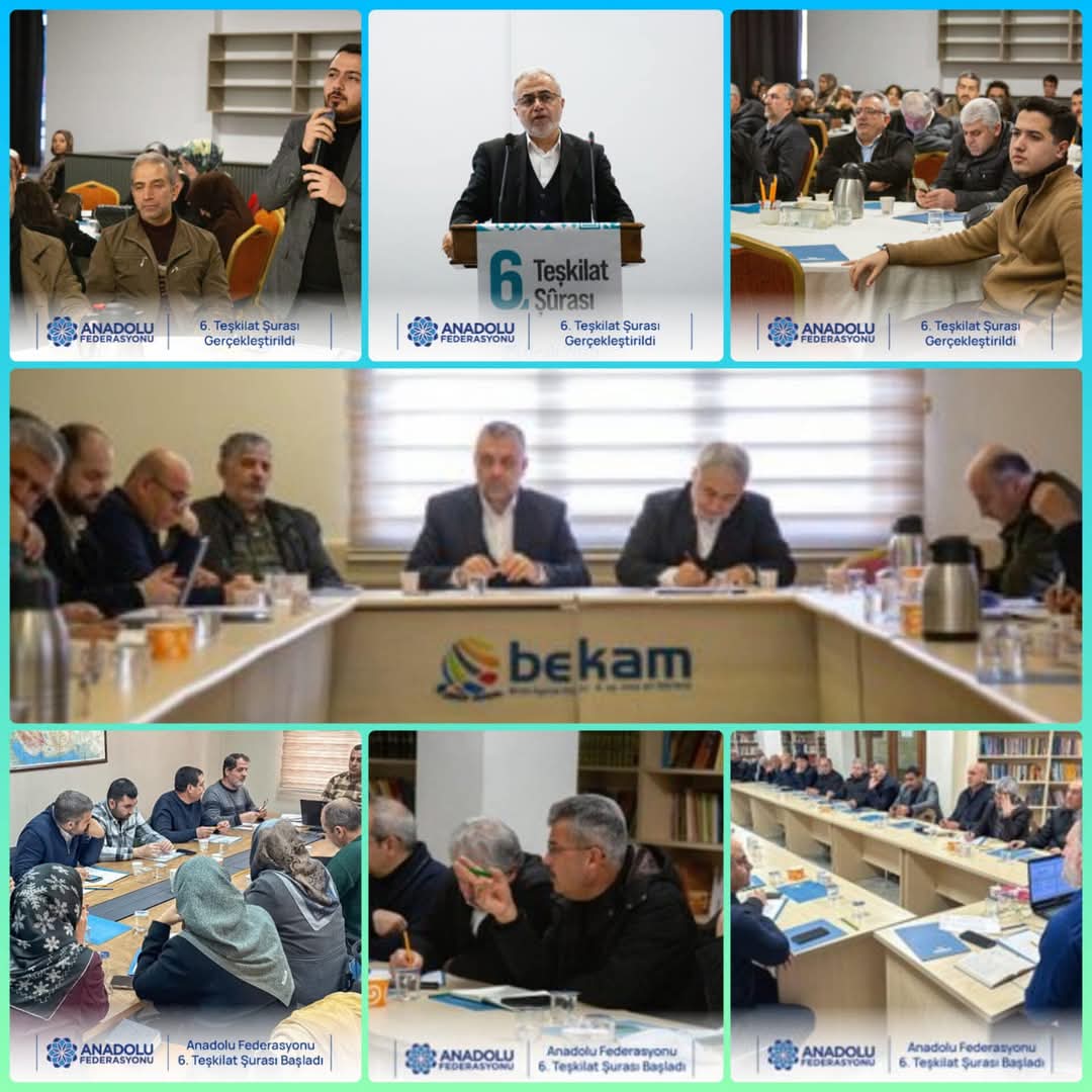 6.Teşkilat Şurası Gaziantep’te Gerçekleştirildi
